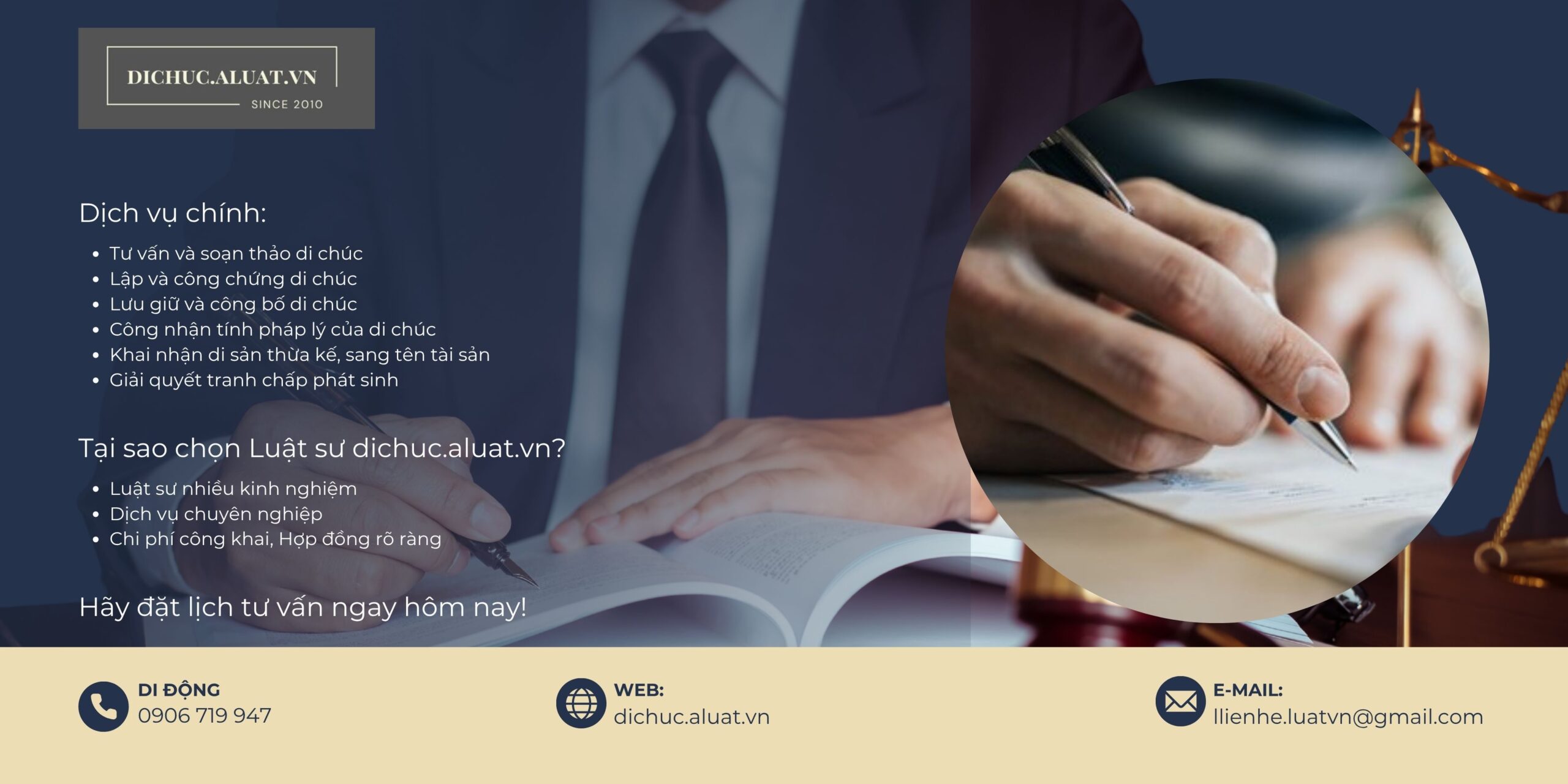 [HUYỆN THỚI BÌNH, TỈNH CÀ MAU] – Văn phòng Luật soạn thảo di chúc để lại thừa kế ở Huyện Thới Bình, Tỉnh Cà Mau - Ảnh 1